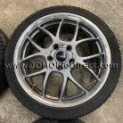 JDM PIAA Sport Mesh 17 Wheel and Tire Set 
